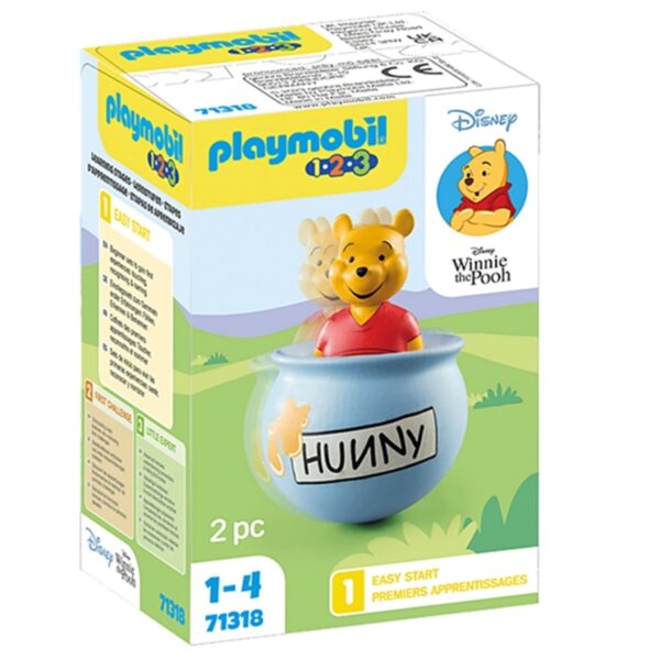 PlaymobilÂ® 1.2.3 & Disney - Plysâ Tumlinge Honningkrukke